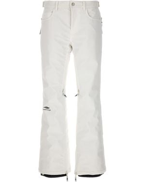 Balenciaga '5-Pocket Ski 3B Sports Icon' Pants - White