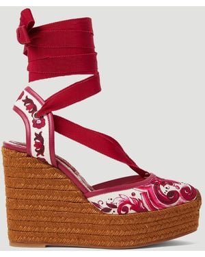 Dolce & Gabbana Wedge sandals for Women | Online Sale up to
