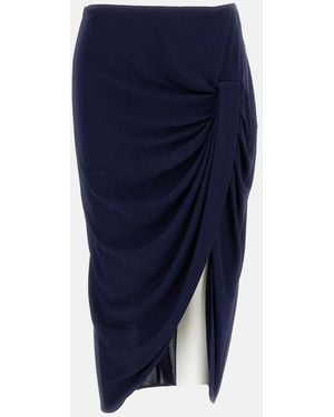 Stella McCartney Draped Skirt - Blue