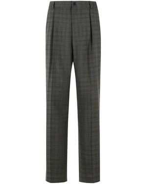 Dries Van Noten Wool Pants - Gray