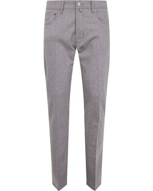 Jacob Cohen "Pant 5 Pockets Slim Fit Bard Rw" Pants - Gray