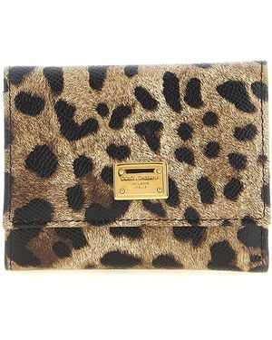 Dolce & Gabbana Dolce & Gabbana French Flap Wallet - Gray