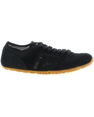 Balmain 'Racer 45-Suede' Sneakers - Black