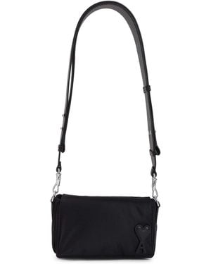 Ami Paris Marcel Lunch Box Bag - Black