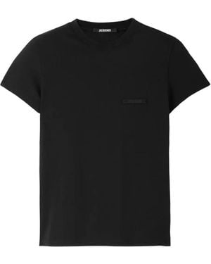 Jacquemus T-Shirts And Polos - Black