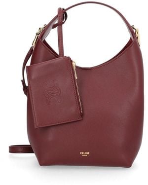 Celine Small "Hobo" Bag - Purple