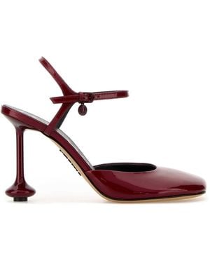 Loewe Toy Ankle Strap Pump 90 - Red