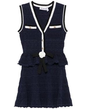 Self-Portrait Dresses - Blue