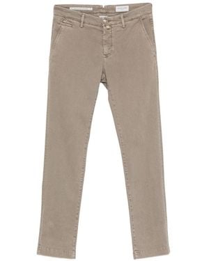 Jacob Cohen Slim Fit Cotton Pants - Gray