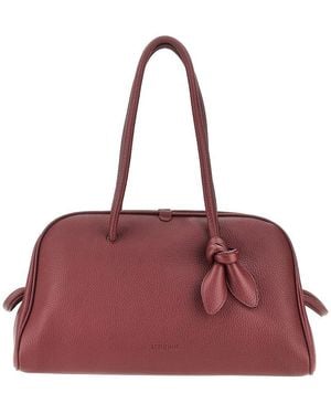 Jacquemus Grained Leather 'Turismo' Bag - Red
