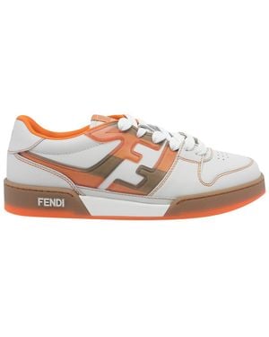 Fendi Match Sneakers - White
