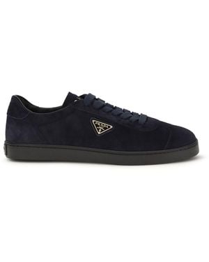 Prada Lace Up Shoes - Blue