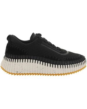 Chloé Chloé Nama Sneakers - Black