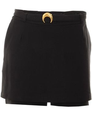 Marine Serre Shorts - Black
