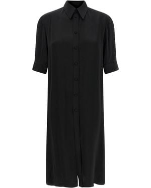 Jil Sander Long Shirt - Black