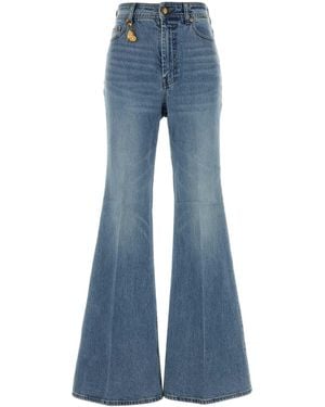 Zimmermann Stretch Denim Jeans - Blue