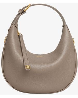Celine Teen Lulu Leather Shoulder Bag - Metallic