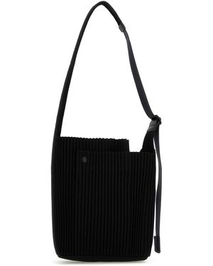 Homme Plisse Issey Miyake Men's Pleated Crossbody Bag
