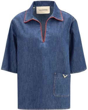 Valentino Denim Shirt - Blue