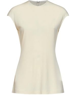 TOTEME Ecru Fluid Jersey Everyday Top - Natural