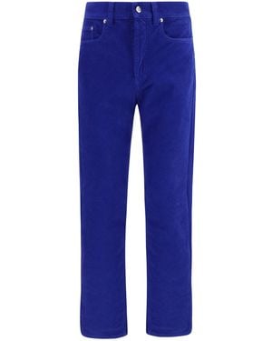 Versace Straight-Leg Pants - Blue