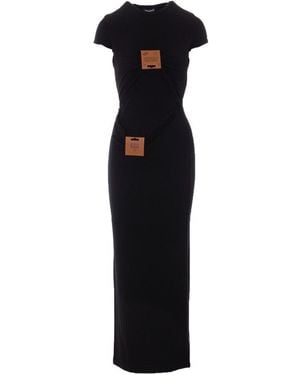 Jean Paul Gaultier The Label Long Dress - Black
