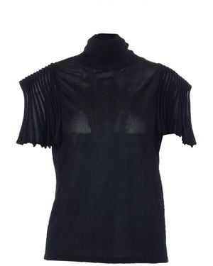 Alaïa Godet Top - Blue