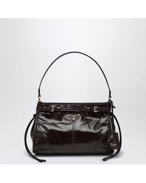 Prada Bonnie Small Hobo Handbag - Black