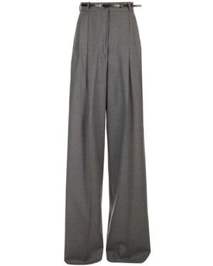 Sportmax Oversized Pants - Gray