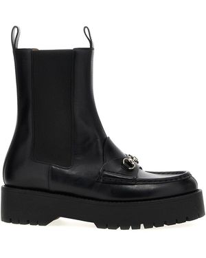 【関税込み】gucci MORSETTO' ANKLE BOOTS ☆大人気☆【Gucci】'morsetto' Ankle Boots