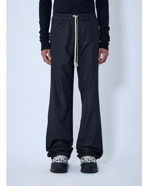 Moncler Rick Owens Elasticated Drawstring Pants - Blue