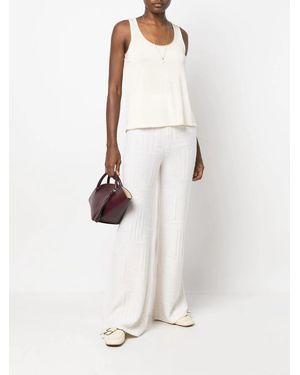 Lanvin Cashmere Pants - White