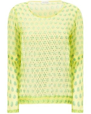 Dries Van Noten Clothing Shirts - Yellow