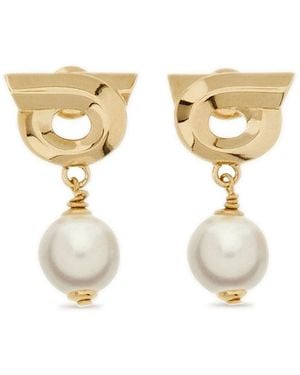 Ferragamo Ear Newgan P Orecchini - Metallic
