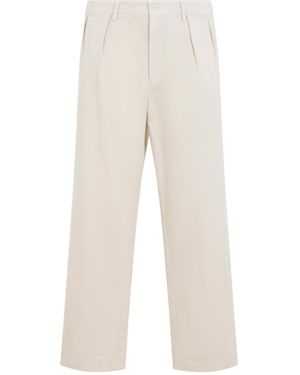 Prada Sabbia Regular Pants - Natural