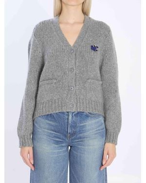 Celine Triomphe Cardigan - Gray