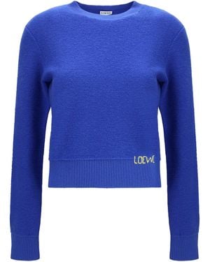 Loewe Wool Sweater - Blue