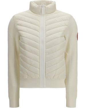 Canada Goose Hybridge Down Jacket - White