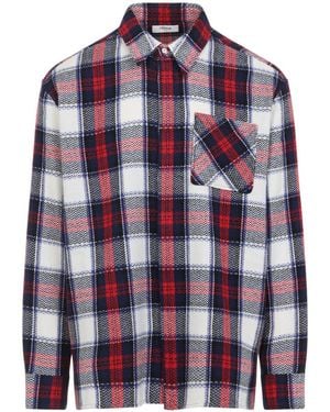 Celine Cashmere Overshirt - Blue