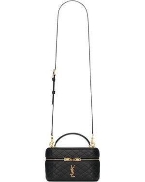 Saint Laurent Gaby Vanity Bag - Black