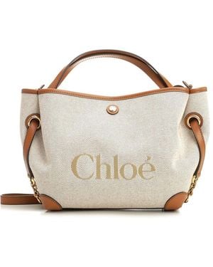 Chloé Small "Chloé Clover" Bag - Metallic