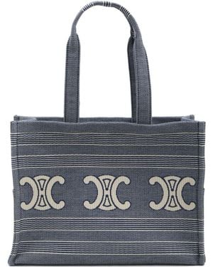 Celine Thais Large Tote Bag - Black