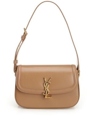Saint Laurent "Solferino" Mini Bag - Natural