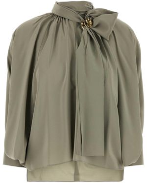 Max Mara Relaxed Solid Shirt - Green