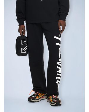 Off-White c/o Virgil Abloh Spray Logo Sweatpant - Black