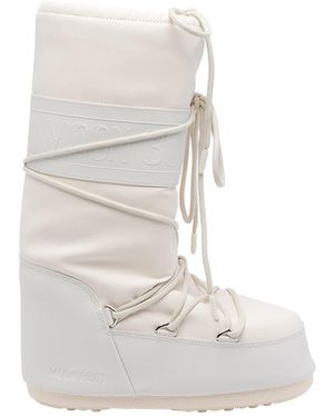 Moon Boot Icon Rubber Boots - White