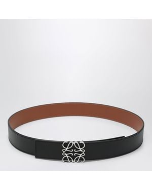 Loewe Reversible Anagram Belt - Brown