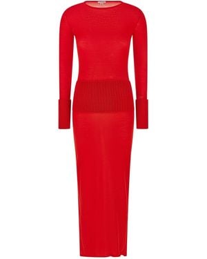 Alaïa Clothing Dresses - Red