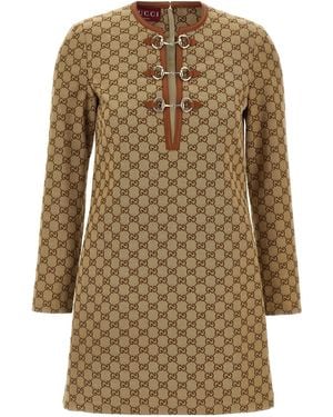 Gucci 'Gg' Dress - Natural