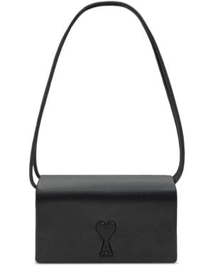 Ami Paris Ami Alexandre Mattiussi "Voulez Vous" Wallet Strap - Black